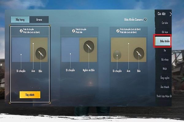 Hướng dẫn setting 4 ngón PUBG Mobile chuẩn chuyên nghiệp b3