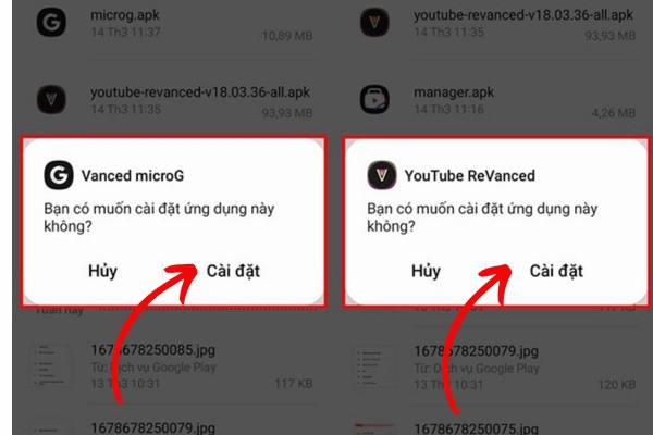 Hướng dẫn tải Revanced Github APK bước 4