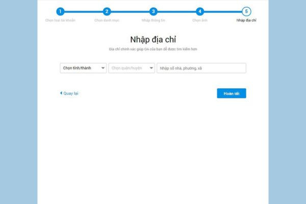 Hướng dẫn tạo Zalo OA bước 6