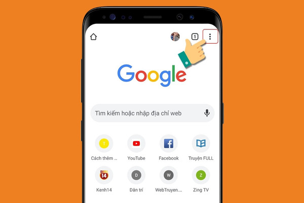 Bật/tắt Cookie trong trình duyệt Chrome trên điện thoại 2