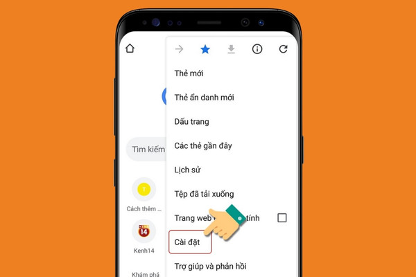 Bật/tắt Cookie trong trình duyệt Chrome trên điện thoại 3