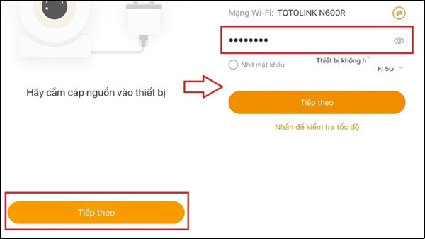 Kết nối wifi với camera Imou Life