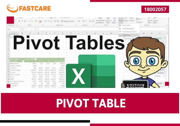 Tìm hiểu Pivot Table