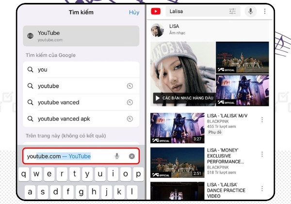 Safari hỗ trợ nghe nhạc Youtube tắt màn hình iOS B1