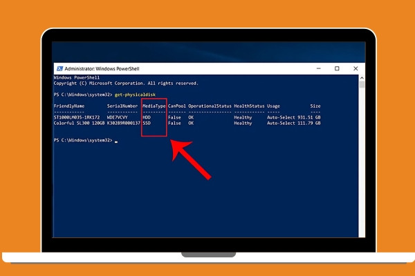 Sử dụng Windows PowerShell bước 3