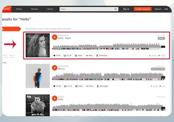 Tải nhạc SoundCloud PC bằng sclouddownloader.com bước 2
