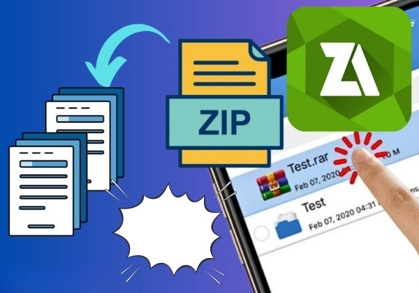 Tạo và giải nén tệp tin an toàn với ZArchiver APK iOS Tạo và giải nén tệp tin an toàn với ZArchiver APK iOS