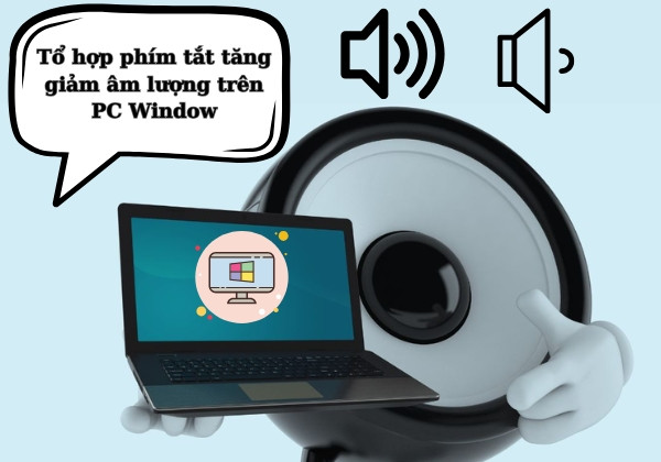 Tổ hợp phím tắt tăng giảm âm lượng trên PC Window Tổ hợp phím tắt tăng giảm âm lượng trên PC Window