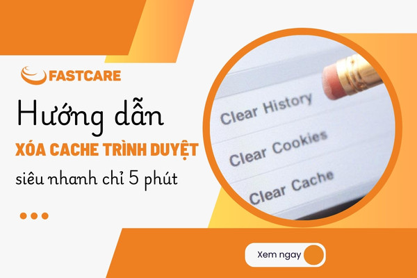  xóa cache trình duyệt