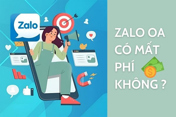 Zalo OA có mất phí không