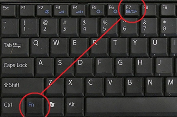 Bật lại phím tắt của touchpad