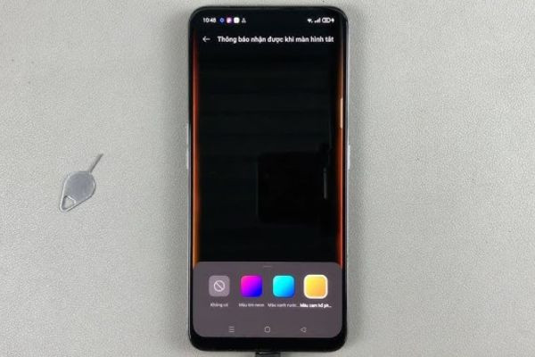 Bật sáng viền màn hình OPPO là gì Bật sáng viền màn hình OPPO là gì
