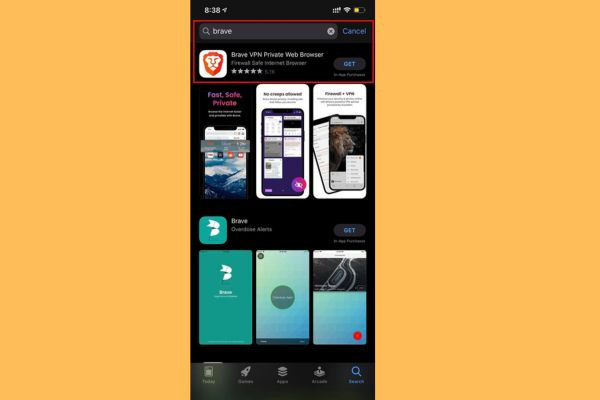 Cách download brave về điện thoại&nbsp;3