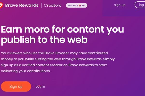 Lướt web Brave kiếm tiền trực tuyến&nbsp;