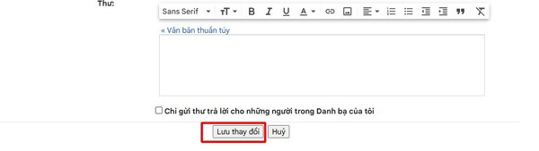 Cách cài chữ ký trong Gmail bằng máy tính 5