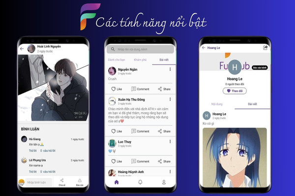 Các tính năng nổi bật của app Fuhu Các tính năng nổi bật của app Fuhu