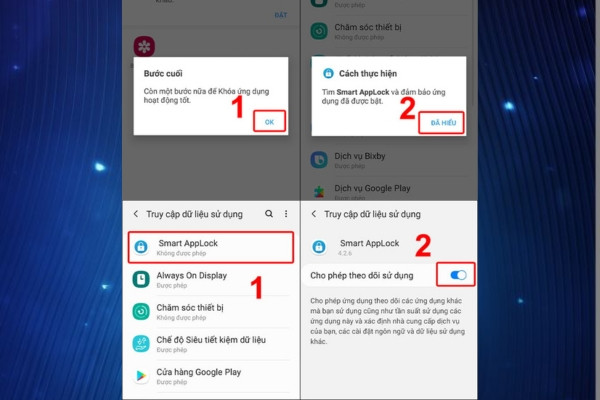 Cách cài mật khẩu thư viện ảnh cho Android bước 5 Cách cài mật khẩu thư viện ảnh cho Android bước 5