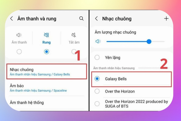 Cách cài nhạc chuông cho Samsung mặc định trong cài đặt&nbsp; 4