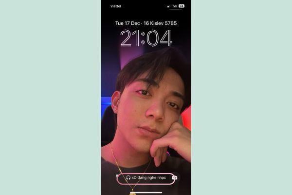 Cách cài tên trên màn hình khóa iPhone bằng Focus mode bước 5