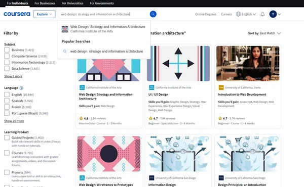 Cách đăng ký khóa học trên Coursera