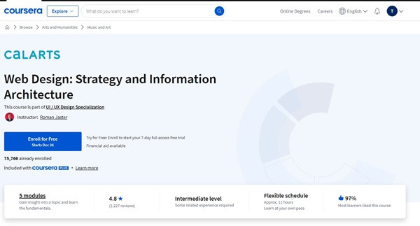 Cách đăng ký khóa học trên Coursera