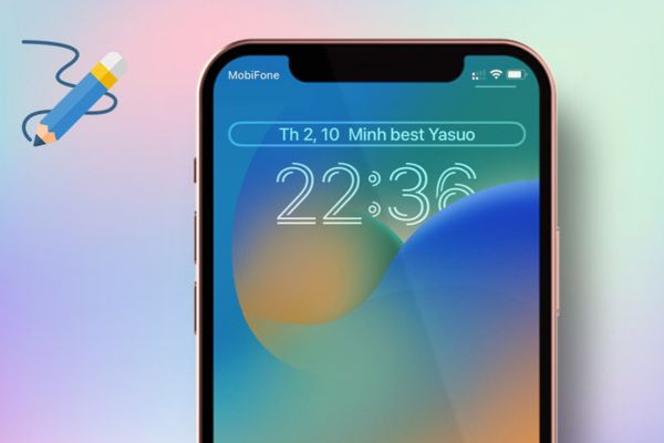 Cách để tên trên màn hình điện thoại iPhone là gì