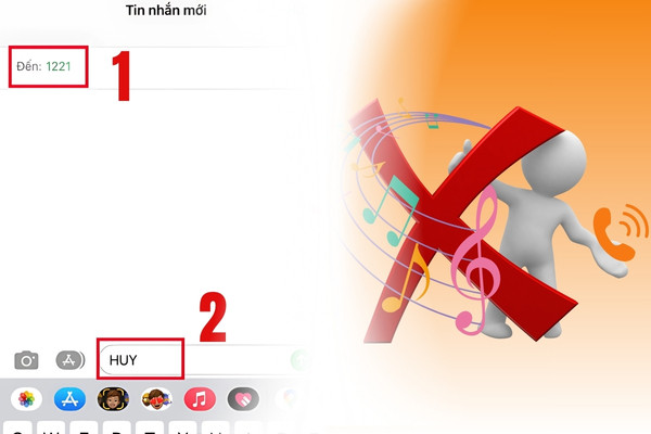 Cách hủy nhạc chờ qua SMS Viettel 2