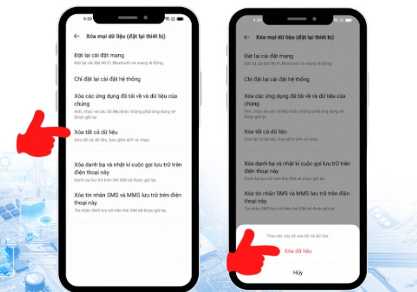 Cách khôi phục cài đặt gốc cho Oppo bước 3