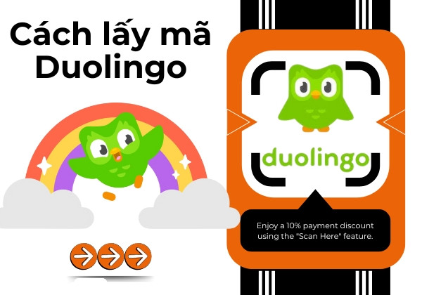 Cách lấy mã khuyến mãi Duolingo uy tín 1