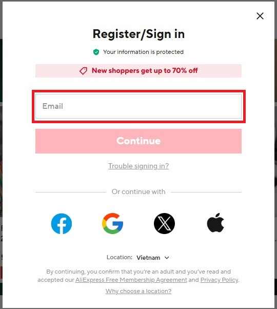 Cách mua hàng trên AliExpress tại Việt Nam