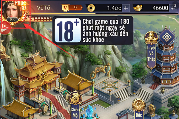 Cách nhập code game Lục Tung Tam Quốc đơn giản bước 1