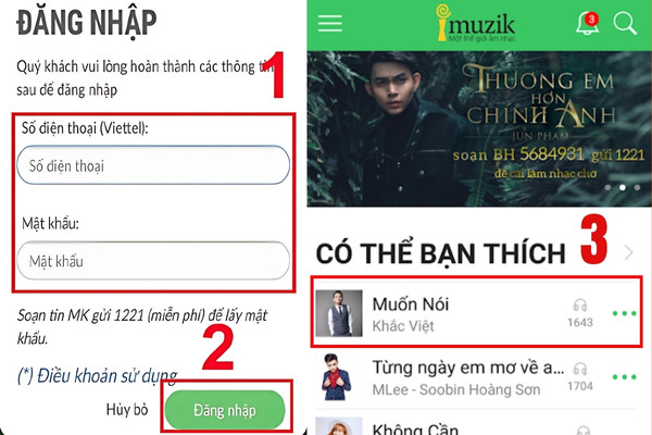 Cách sử dụng ứng dụng Imuzik để cài nhạc chờ 3