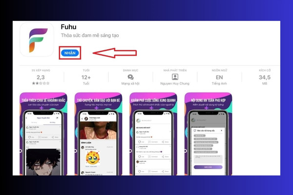 Cách tải app Fuhu về điện thoại hệ điều hành iOS 2 Cách tải app Fuhu về điện thoại hệ điều hành iOS 2