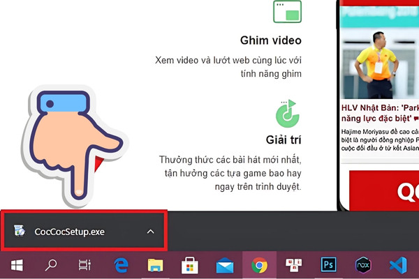 Cách tải Cốc Cốc về Windows bước 4