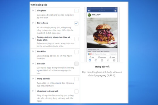 Cách tạo quảng cáo cho Facebook Reels 4 Cách tạo quảng cáo cho Facebook Reels 4