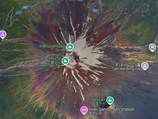 cách xem độ cao trên Google Maps
