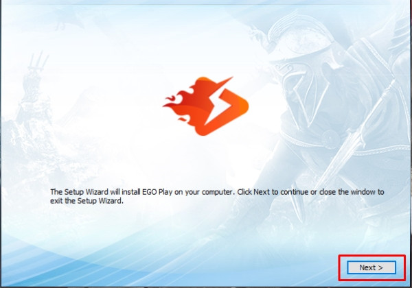 Cài đặt Ego Play qua bản Install bước 3