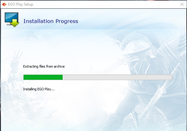 Cài đặt Ego Play qua bản Install bước 7