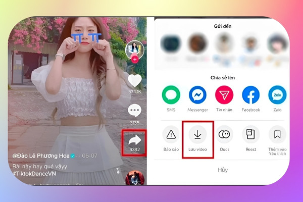 Cài nhạc chuông qua Tiktok&nbsp;1