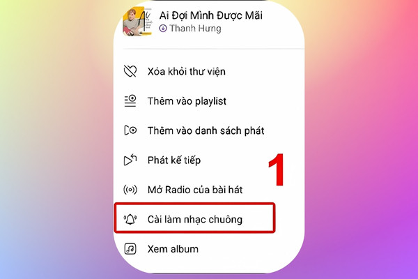 Cài nhạc chuông trên Zing MP3 2