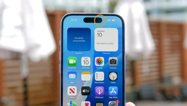 Camera trước iPhone 16