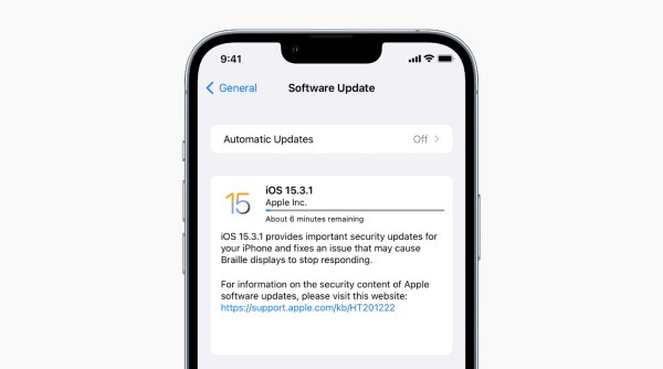 Cập nhật phần mềm iPhone 12