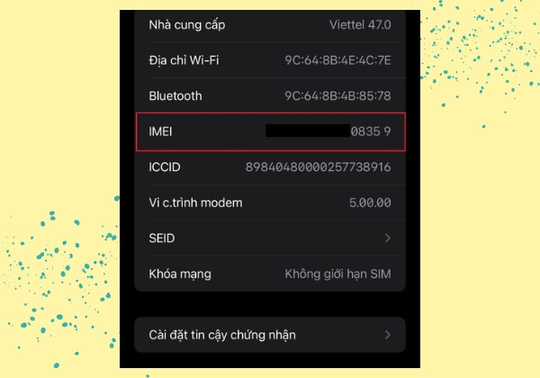 Check IMEI iCloud on/off bước 2 Check IMEI iCloud on/off bước 2