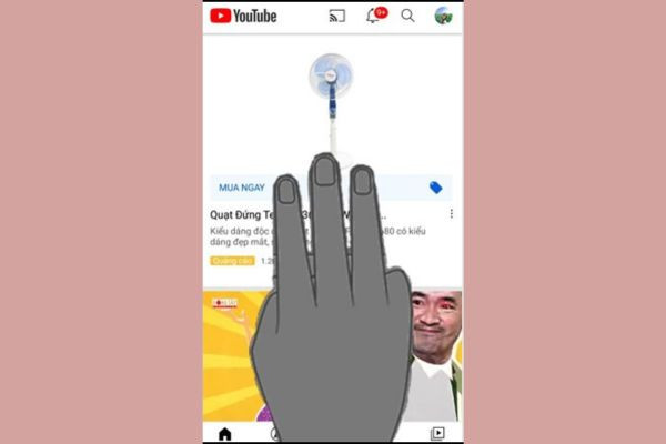Chia đôi màn hình OPPO bằng cách vuốt 3 ngón tay bước 3 Chia đôi màn hình OPPO bằng cách vuốt 3 ngón tay bước 3