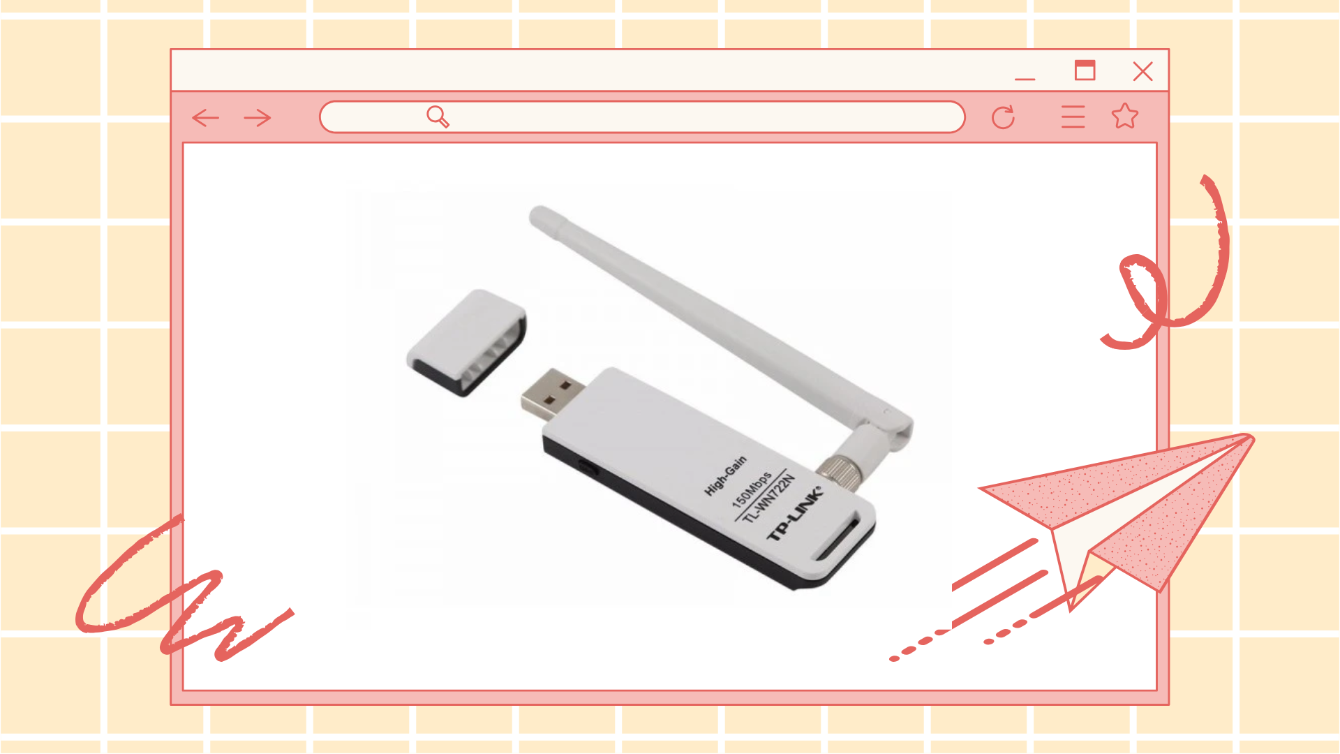 Lựa chọn USB WiFi có tốc độ tối thiểu 150 Mbps Lựa chọn USB WiFi có tốc độ tối thiểu 150 Mbps