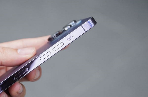 Dấu hiệu nhận biết iPhone 14 Pro hư nút gạt rung