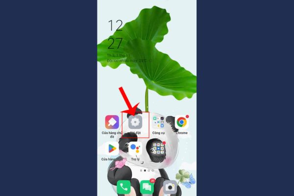 Hướng dẫn bật sáng viền màn hình OPPO bước 1 Hướng dẫn bật sáng viền màn hình OPPO bước 1