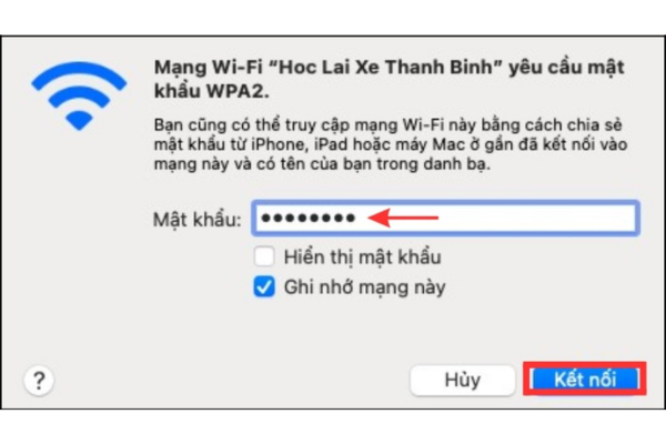 Hướng dẫn các cách mở WiFi trên laptop MacBook bước 2
