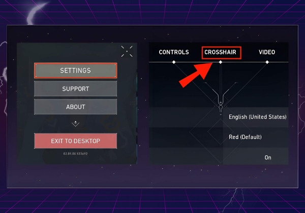 Hướng dẫn nhập mã code Crosshair Valorant để đổi tâm ngắm bắn 1