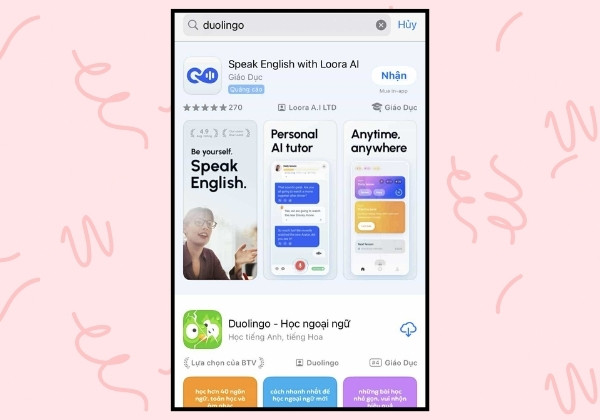 Hướng dẫn cách tải ứng dụng Duolingo Math bước 1 Hướng dẫn cách tải ứng dụng Duolingo Math bước 1